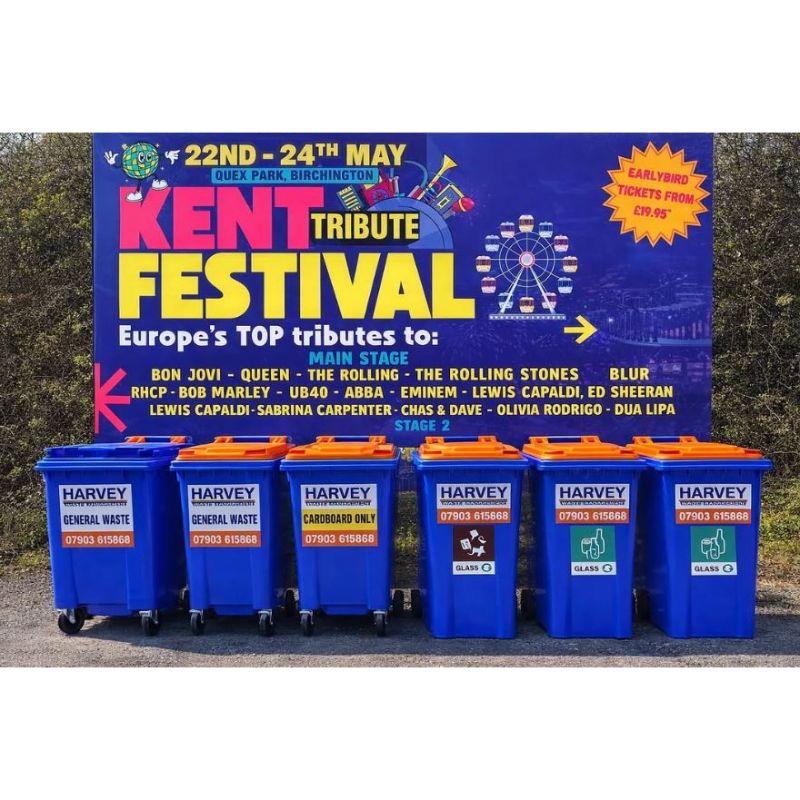 Kent Tribute Festival Sponsors 2026! - Harvey Waste