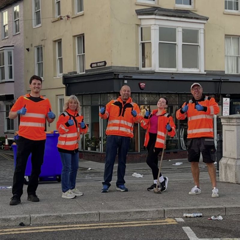 Local Event Teamwork - Harvey Waste